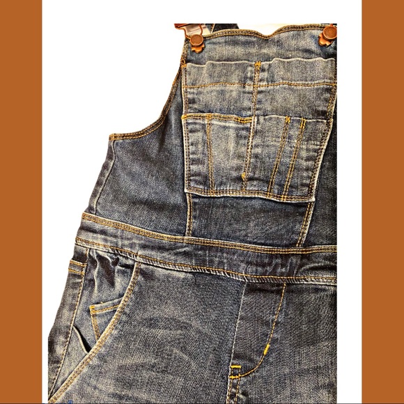 NWT BLANKNYC GIRLS BIB SKINNY OVERALLS SZ 10 - Picture 7 of 11